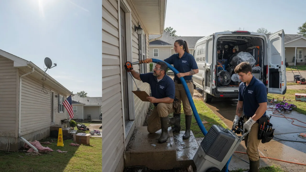 Ceiling Water Damage Restoration in Follansbee, WV near me